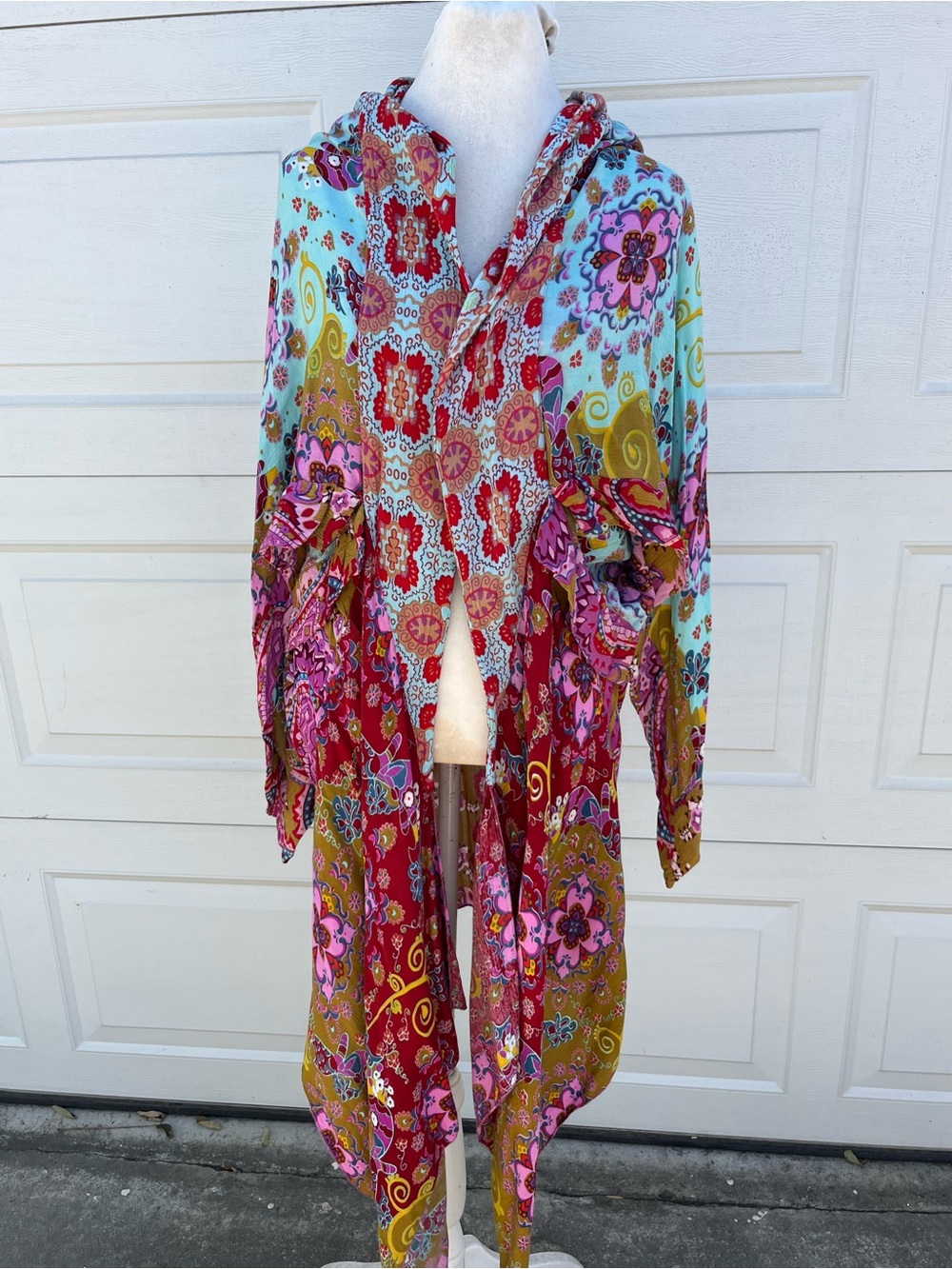 Free People Little Wing Boho Printed Festival Kimono
